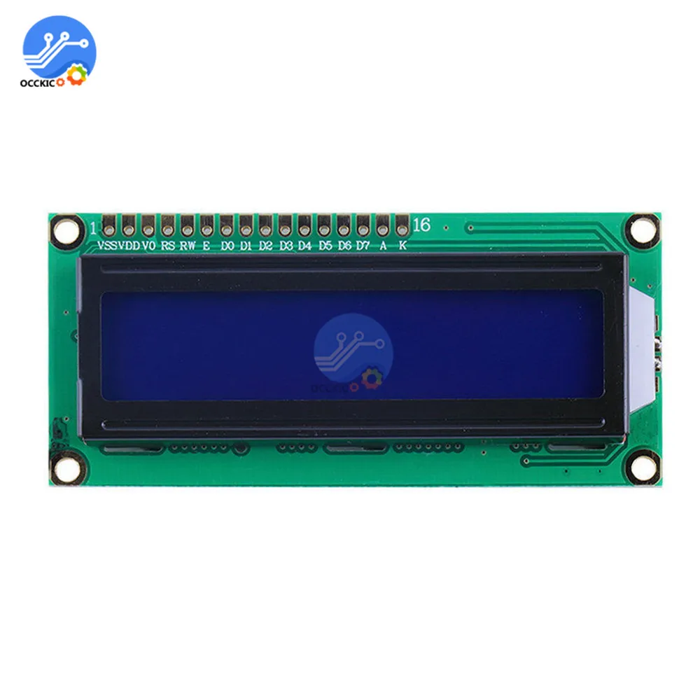 1602 ЖК-экран с клавиатурой для Arduino ЖК-дисплей HD44780 синий экран модуль Blacklight IIC/I2C |