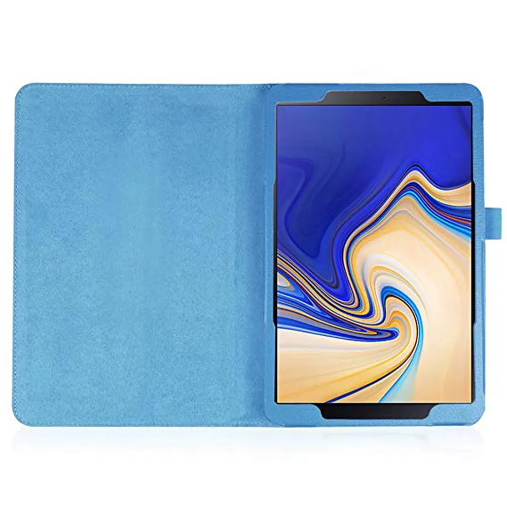 Модный мягкий прочный автоматически для samsung Galaxy Tab S4 10,5 T830/T835 PU+ кожаный смарт-чехол с подставкой# ZS