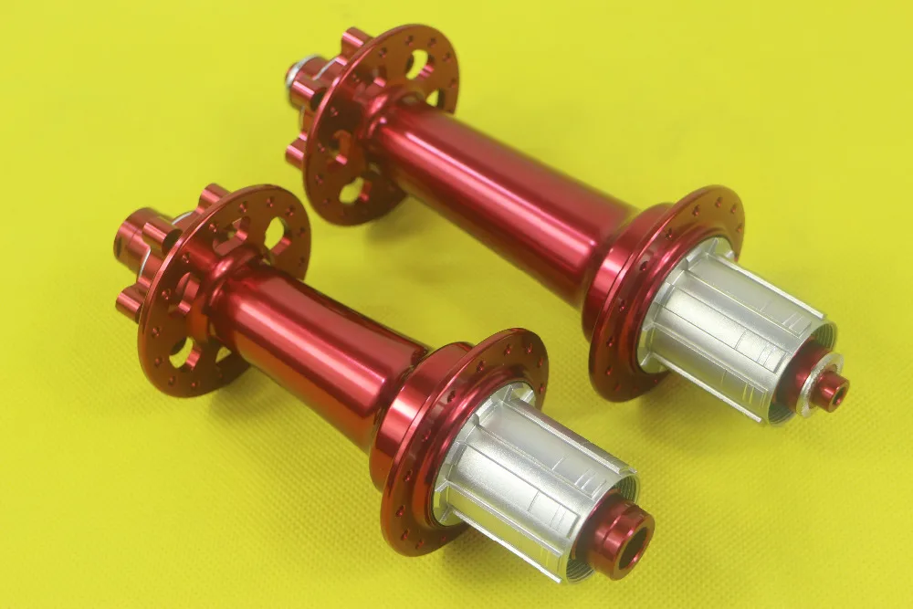 Задняя Ступица для велосипедного диска Speedsafe с 32 отверстиями черная или красная