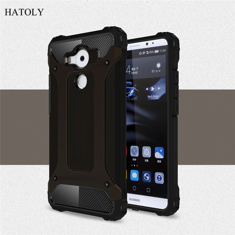 Чехол HATOLY для Huawei Mate 8 тонкий жесткий резиновый чехол силиконовый телефона 6 0