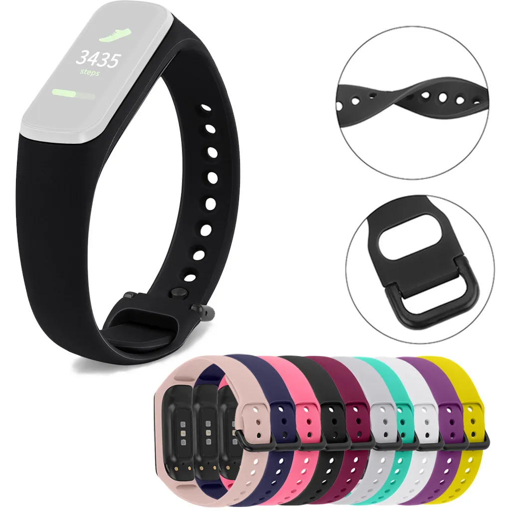 Ремешок силиконовый для смарт часов Samsung Galaxy fit e R375|Смарт-аксессуары| |