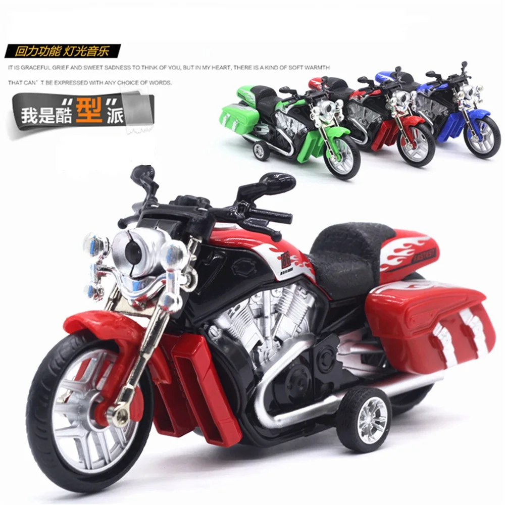 Новая высокая имитация сплава литья под давлением 1:18 Harley Road King специальный