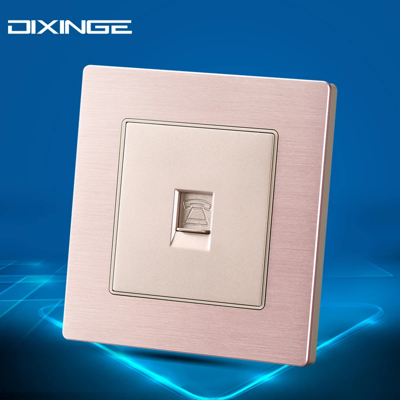Dixinge универсальный компьютер розетки сетевой Ethernet LAN на выходе декоративные Офис