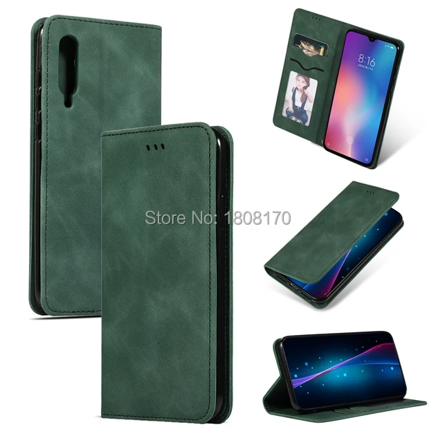Кожаный флип-чехол на магните C-Ku для Huawei P30 pro P20 Mate20 Honor 10 Lite Oneplus 6T 7 Чехол-книжка с