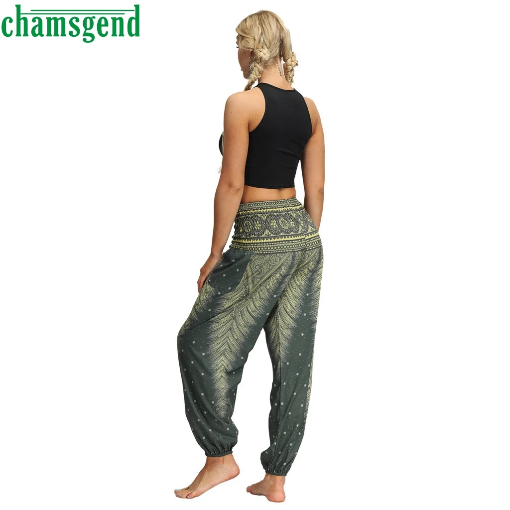 Спортивные брюки CHAMSGEND повседневные свободные спортивные для йоги мешковатые