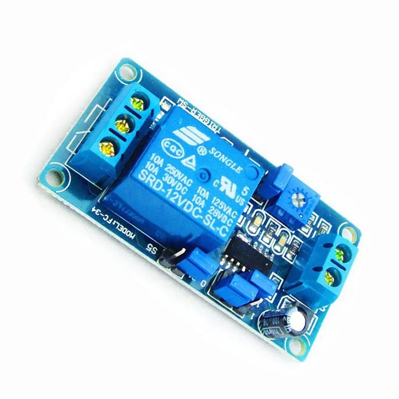 DC 12 V задержка реле задержки включения/задержки выключения модуля выключения с таймером
