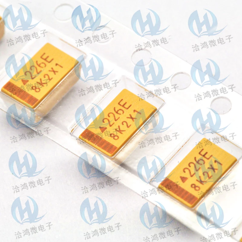 2 шт SMD танталовые конденсаторы 107C 16V 100 УФ-типа B 3528/1210 AVX