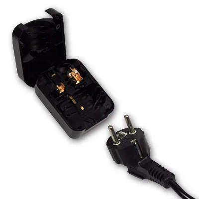 13A 2Pin Франция в 3Pin английский адаптер 2 шт Бесплатная доставка ST 6 питания