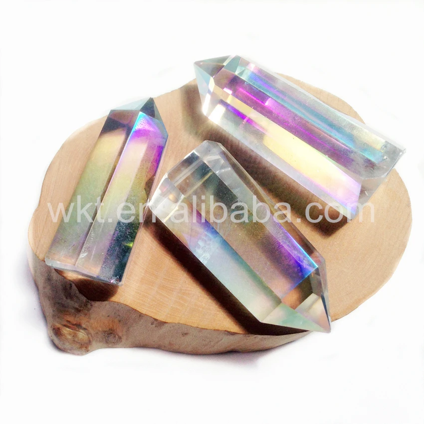 WT G163 10 шт. с опаловым кристаллом|angel aura|stone opalsaura crystal |