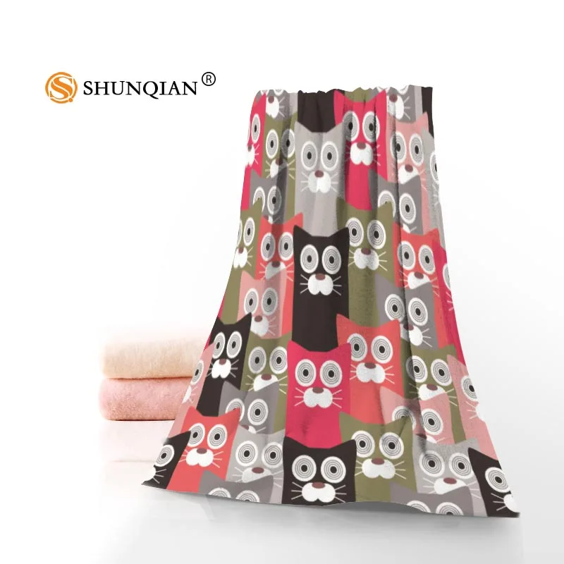 Новые оригинальные Мультяшные Детские хлопковые полотенца для душа A8.8|microfiber