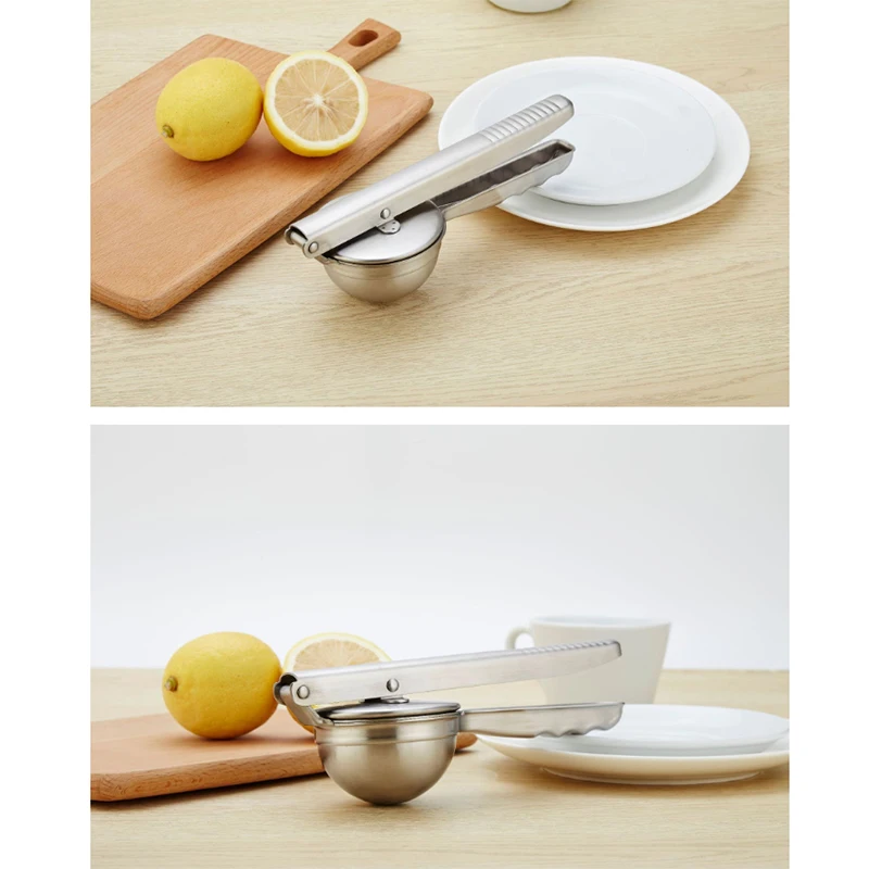 Винтажный Ручной пресс ручная соковыжималка лимонно оранжевый для извести