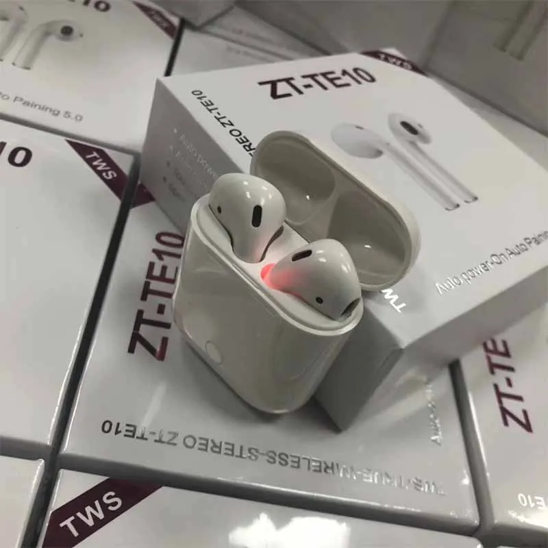 Высокое качество ZT TE10 наушники-вкладыши TWS с 1:1 air mini Беспроводной Bluetooth 5 0 3D