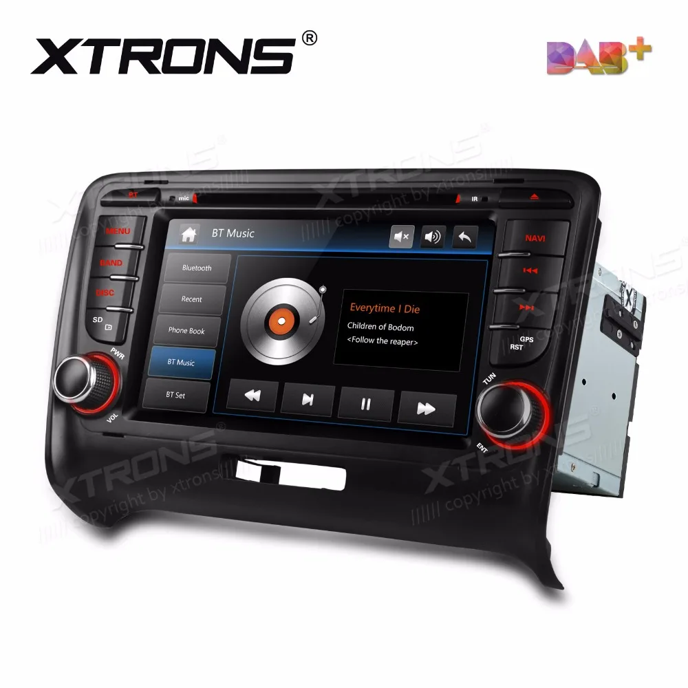 XTRONS 7 &quotHD цифровой сенсорный экран DAB + Canbus GPS навигация автомобильный DVD плеер