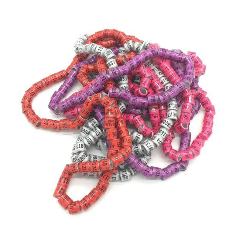 Высококачественные 2018 кольца для голубей браслет с биркой любителей птиц 2019