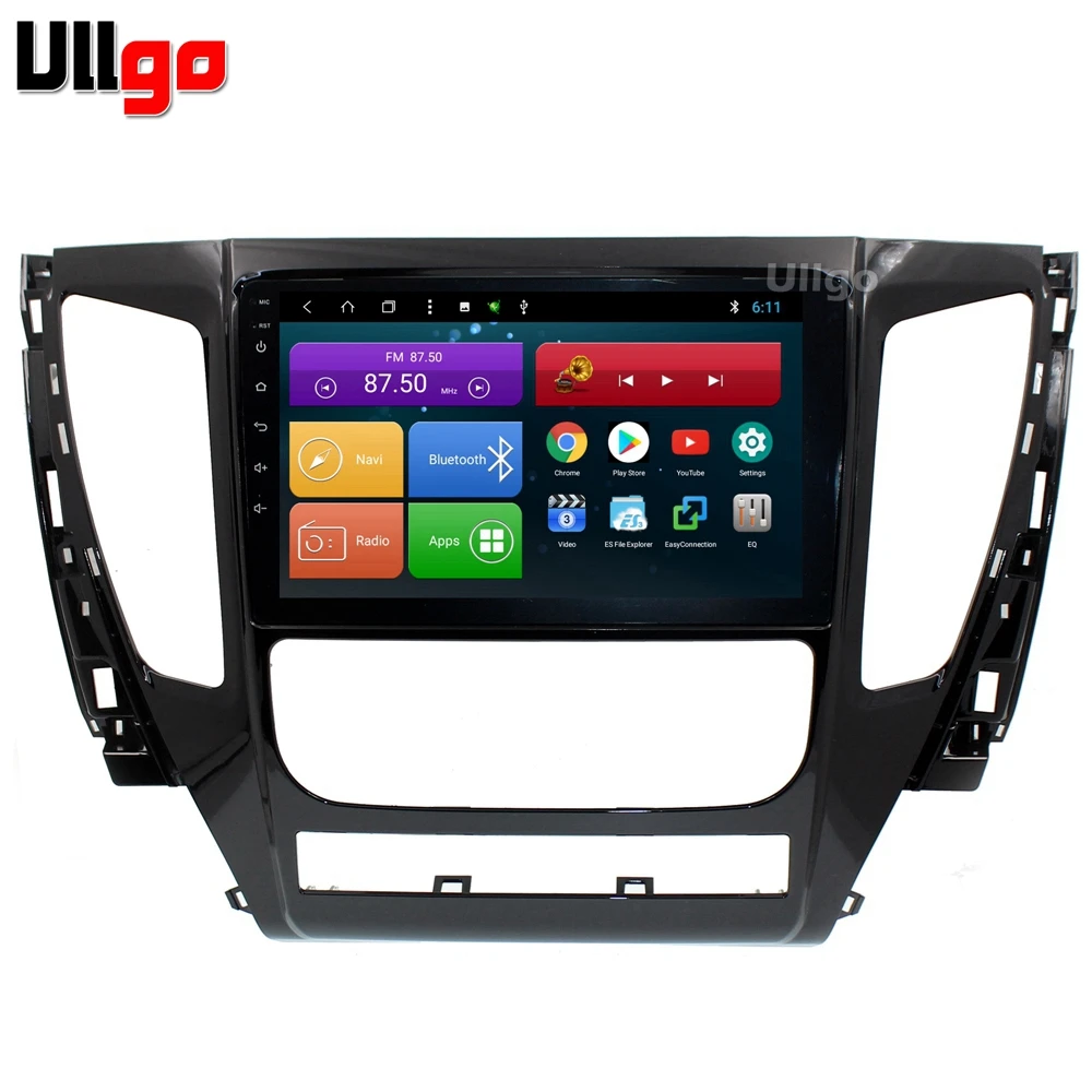 9 inch Android 8 1 автомобиль DVD gps для Mitsubishi Pajero Sport/L200 автомобильное радио с