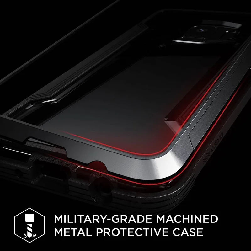 X Doria защитный чехол для Samsung Galaxy S9 Plus в стиле милитари алюминиевый телефона с