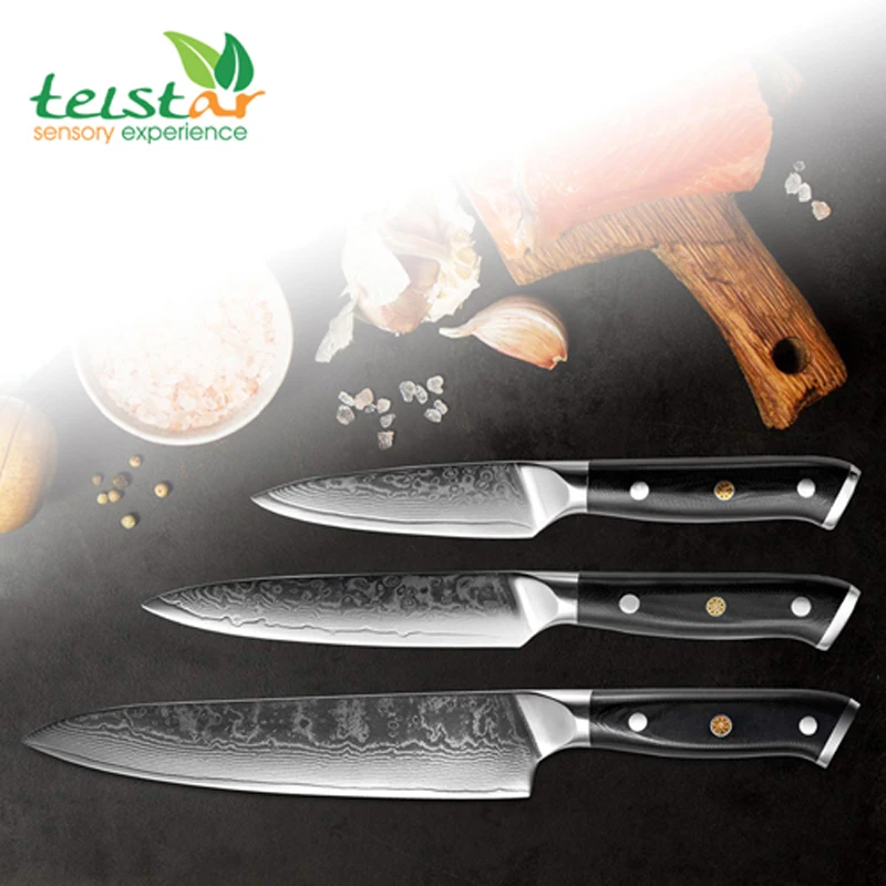 Японский шеф повара нож для очистки овощей режущие инструменты 67 слоев G10 ручка