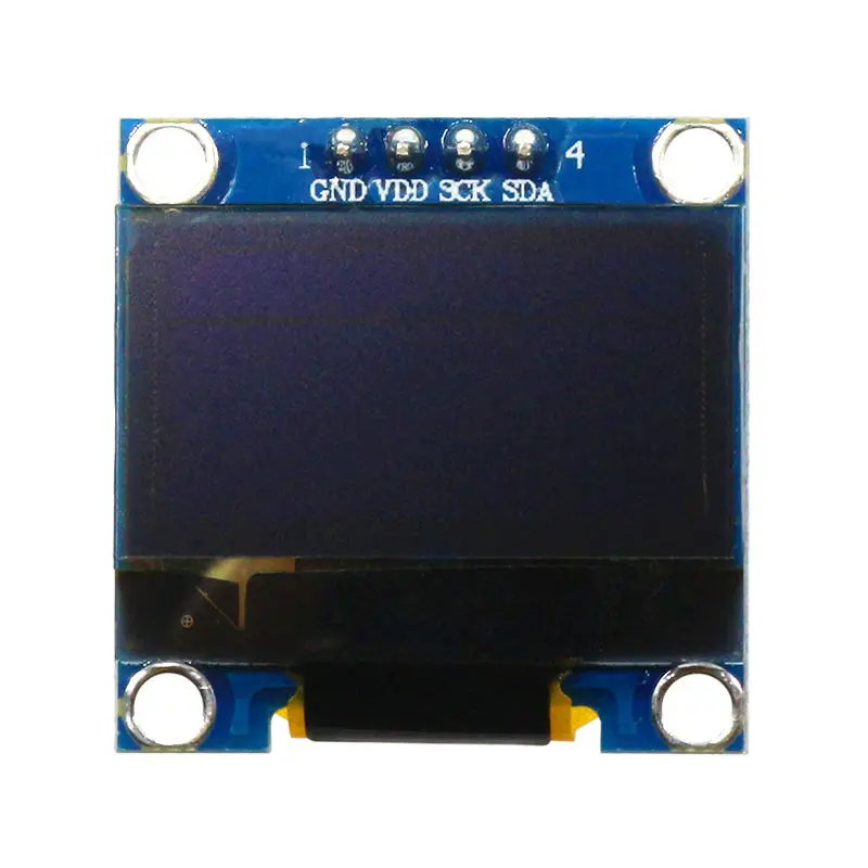Glyduino 128X64 12864 IIC 0 96 дюймов OLED ЖК светодиодный дисплей модуль желтый синий двойной