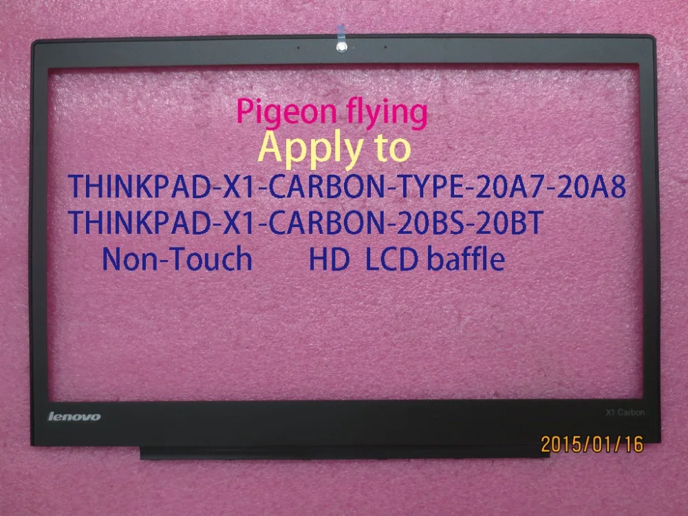 Новый оригинальный lxl для Thinkpad X1carbon 3rd gen(20BS 20BT) задняя крышка ЖК дисплея панель A + B