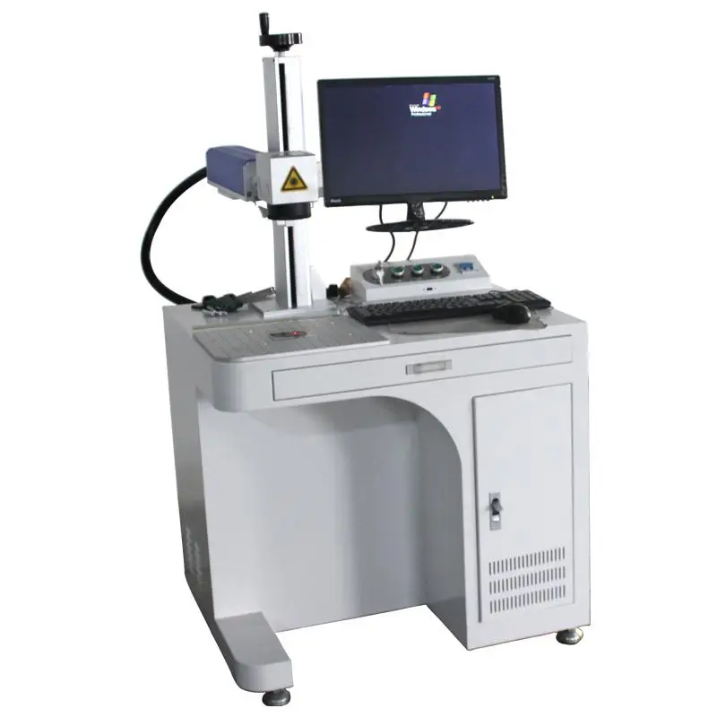 50 Вт raycus металлическая печатная машина для лазерной маркировки металла из