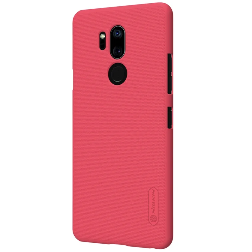 Для LG G7 чехол ThinQ подлинный чехол Nillkin Высокое качество Супер Матовый Щит Жесткий ПК простой бизнес задняя крышка для LG G7 ThinQ