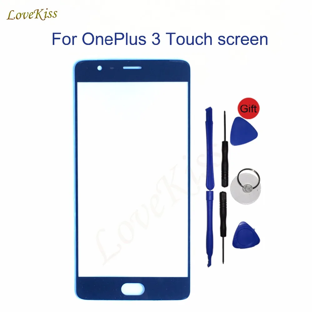 Для OnePlus 3 5 &quotкачественная Сенсорная панель экран для Three внешнее переднее стекло