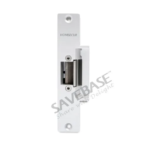 

HOMSECUR US Delivery Stainless 12V Electric Lock Door Closed When Power On For Video Doorphone System