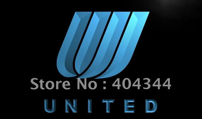 LG034 United светодиодный неоновый светильник знак для домашнего декора|Таблички и