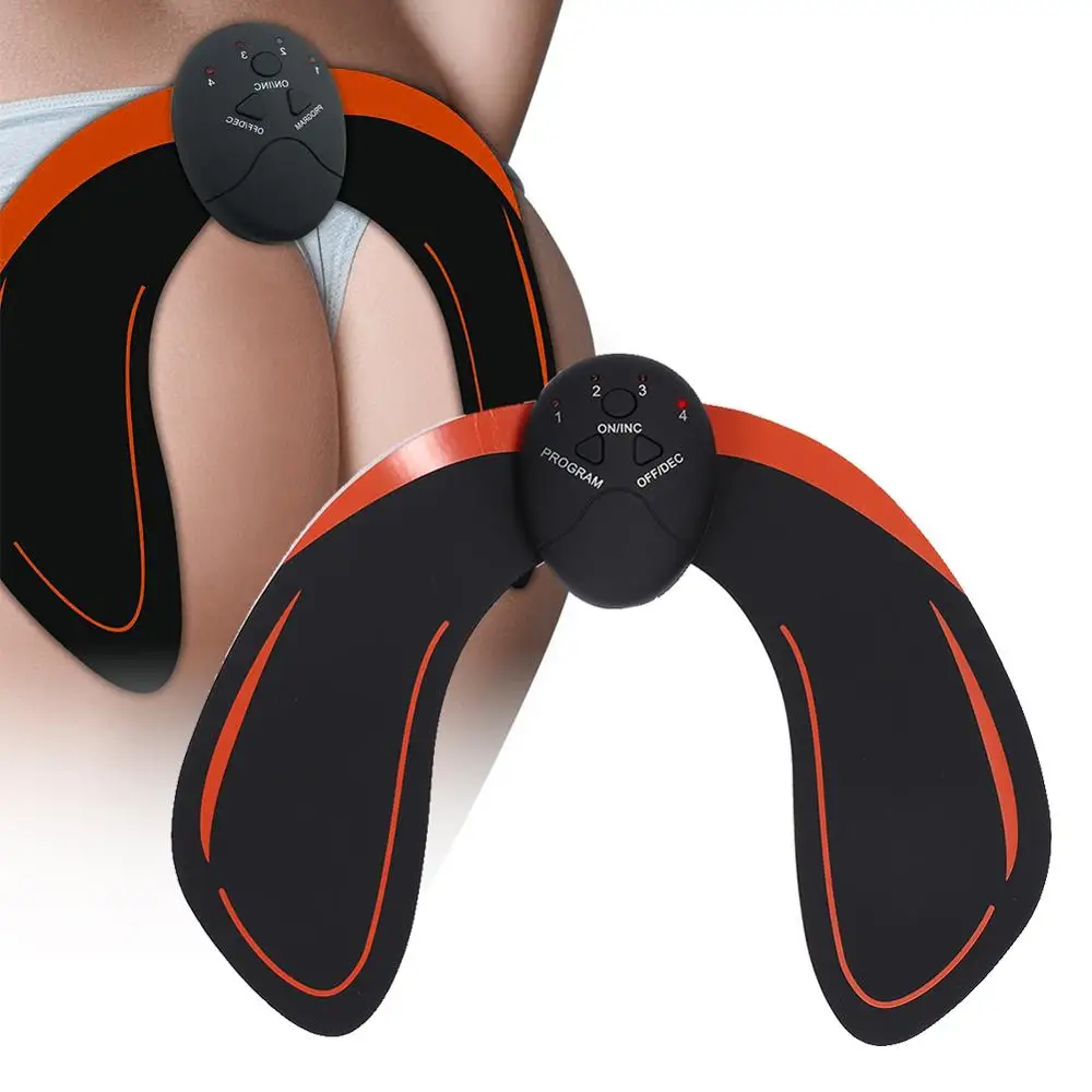 EMS Hip Trainer Massager Electric Muscle Stimulator Buttock Lifting Massage Device Butt Lift TonerTrainer Intensity | Красота и