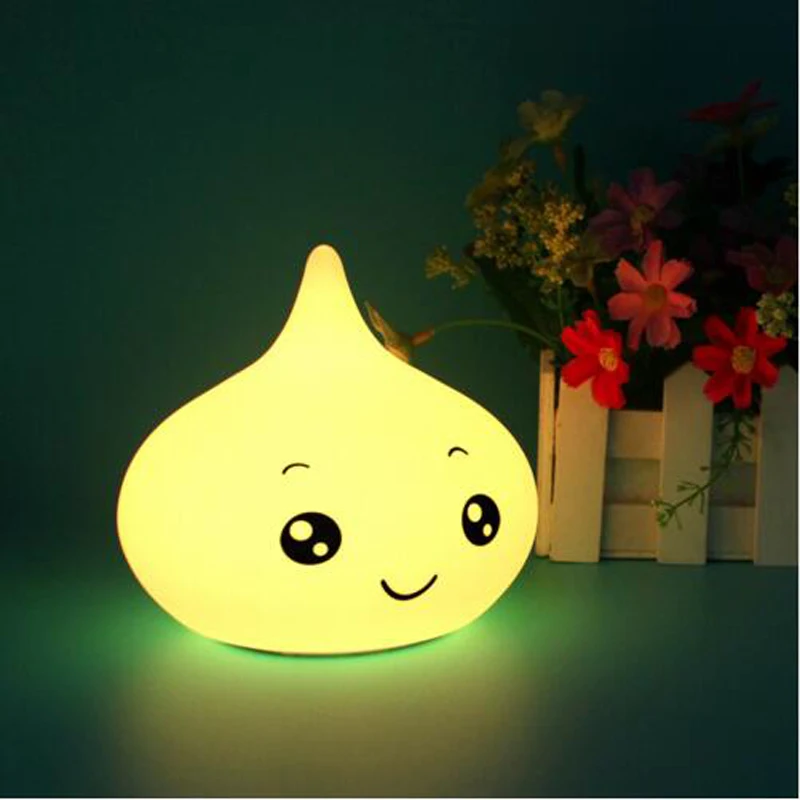 Мультфильм Детские ночные огни звезды Солнце облака светодиодный силиконовые