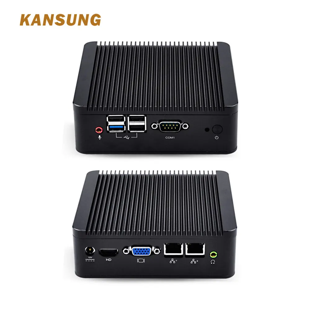 New Cheap Thin Client Dual Core 2 Lan Intel i3 3217U Ivy Bridge Industrial computer 12V Ubuntu Windows 10 Mini PC X86 | Компьютеры и