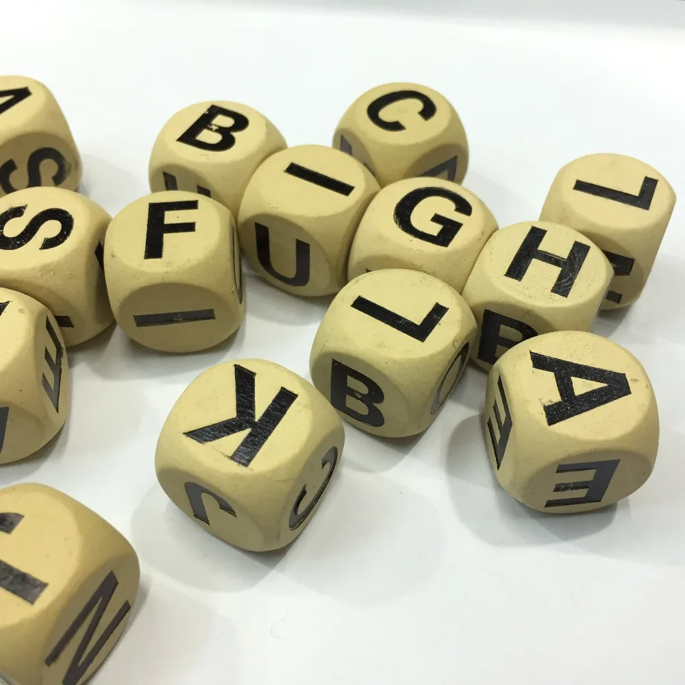 Горячая Распродажа 16 шт. белые черные буквы кубик алфавита свободные плоские