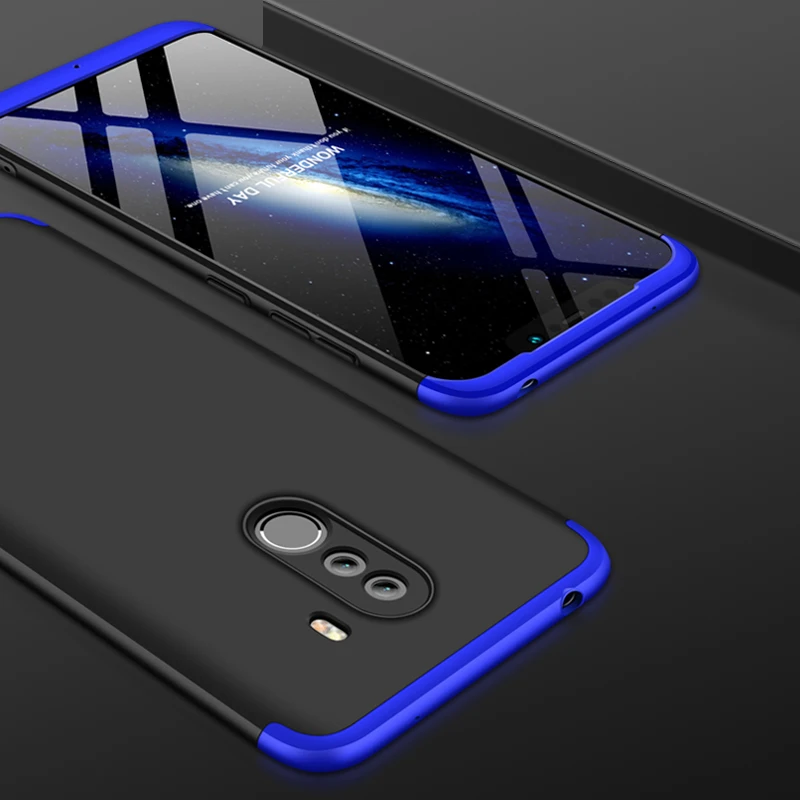 Poco F1 Роскошный 360 градусов полный чехол s для Pocophone F1 чехол для телефона для Xiaomi Pocophone F1 F 1 глобальная версия чехол для телефона