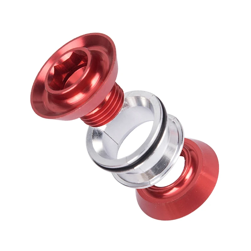 Горячая Распродажа углеродное волокно вилка Steerer гарнитура ультра легкий винт