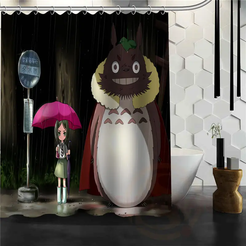 Занавеска для душа Hayao miyazaki из мультфильма аниме Тоторо занавеска ванной с