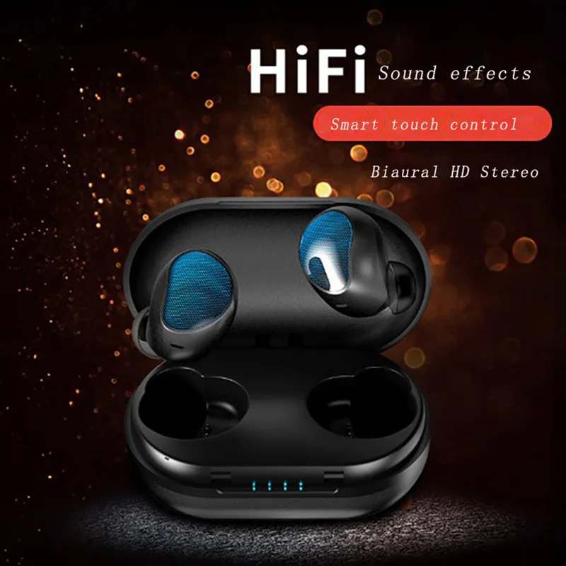 Bluetooth-наушники с шумоподавлением сенсорным управлением и поддержкой Bluetooth 5 0 |