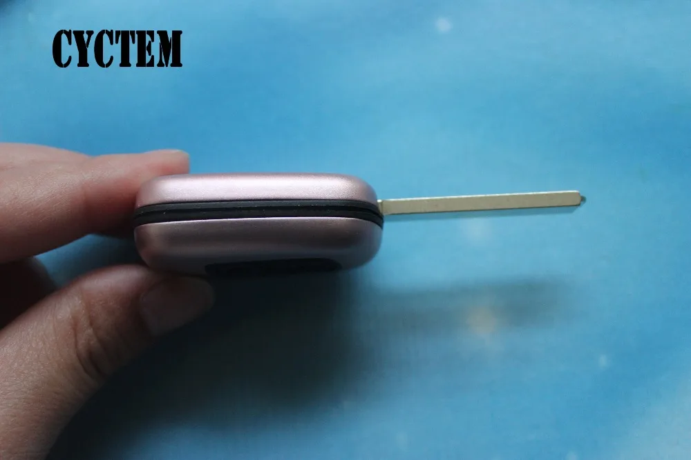 CYCTEM Автомобильный ключ оболочки дистанционного ключа чехол подходит для peugeot