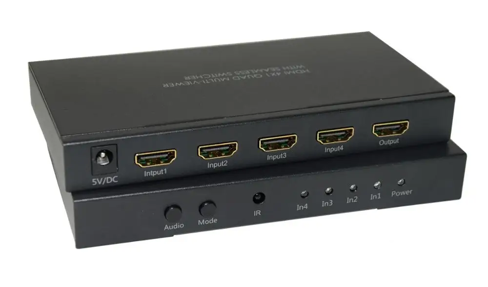 

YD-H-SW401S 4x1 HDMI QUAD MULTI-VIEWER WITH SEAMLESS SWITCHER