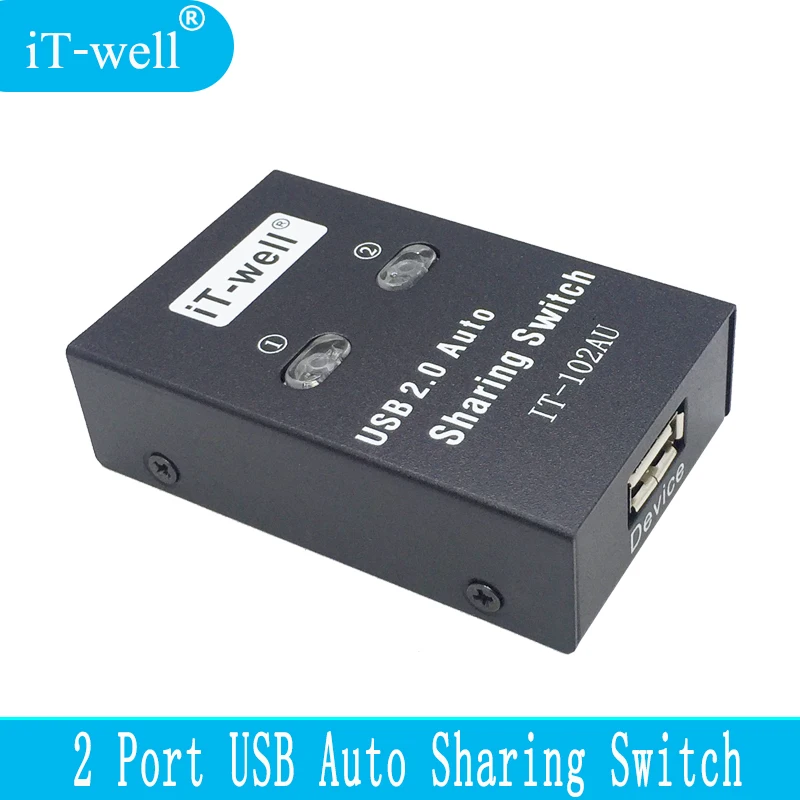 Автоматический Разветвитель usb для принтера|KVM-переключатели| |