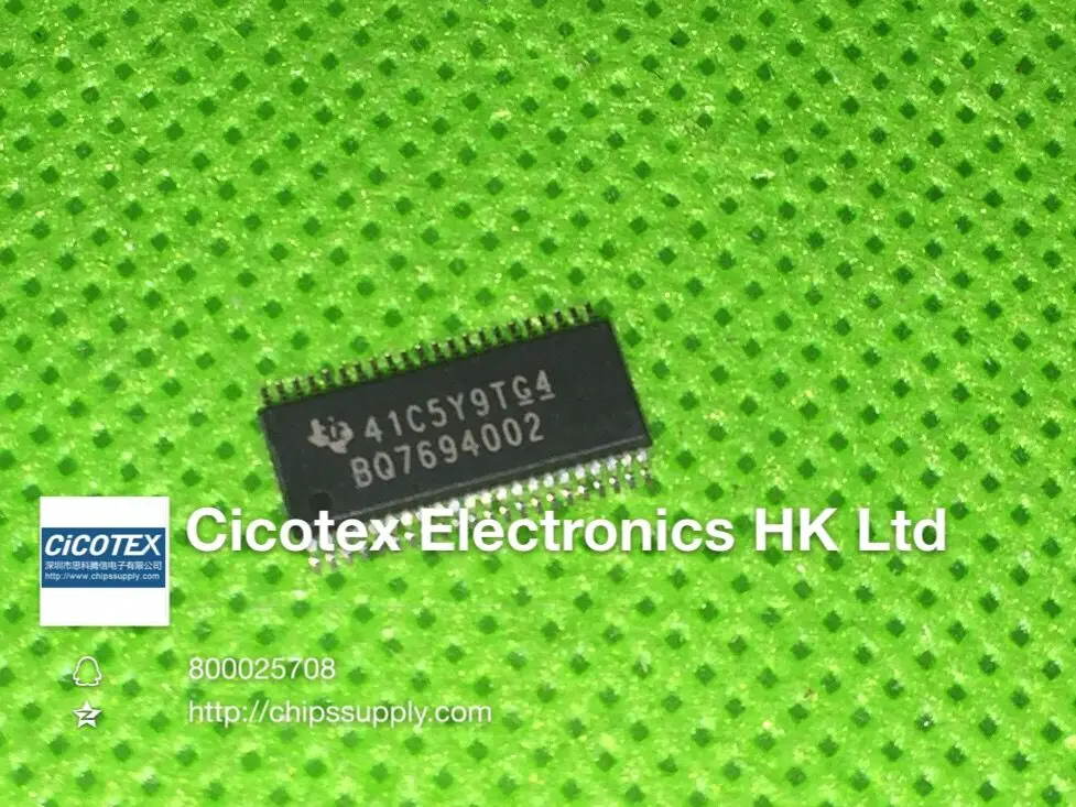 

BQ7694002DBT TSSOP44 BQ 7694002 DBTR IC BATT MGMT Li-Ion AFE 44tssop BQ7694002DBTR