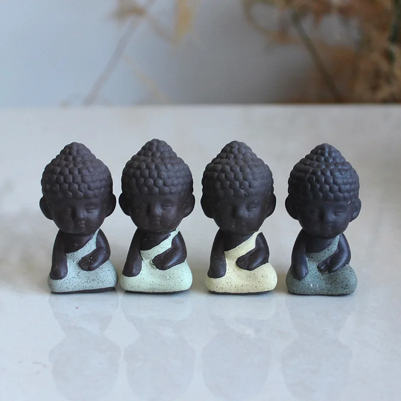 Маленькая статуя Будды BUF статуэтка монаха татагаата Индия Йога мандала