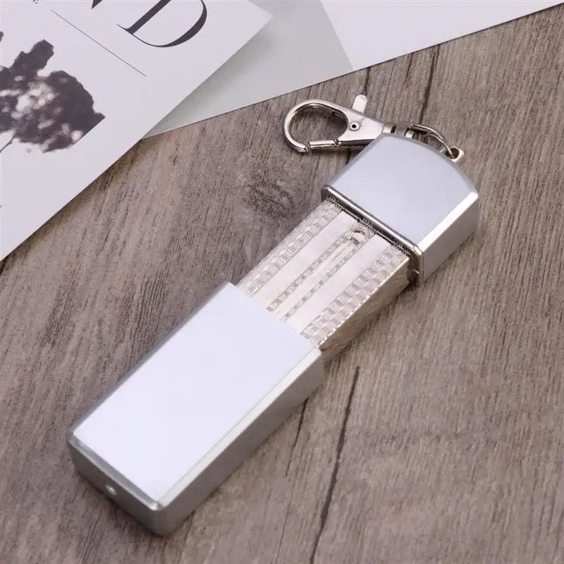 Пепельница портативная карманная мини металлический брелок для ключей поднос