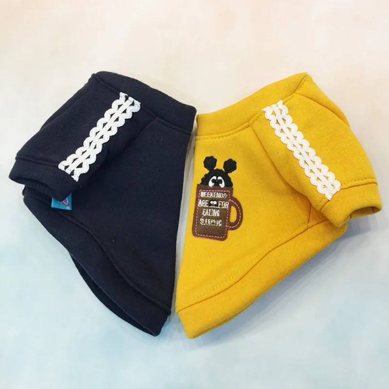 Одежда для собак Модная хлопковая одежда с капюшоном щенков товары Ropa Perro