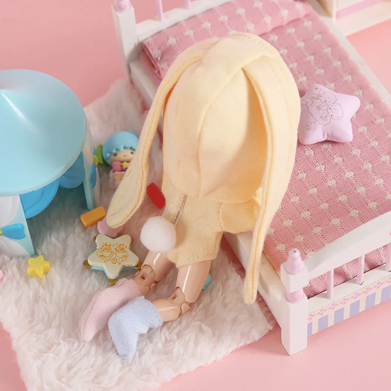 Новая Одежда для кукол милые носки + топ шапка ob11 obitsu11 1/12bjd аксессуары кукол|Куклы|
