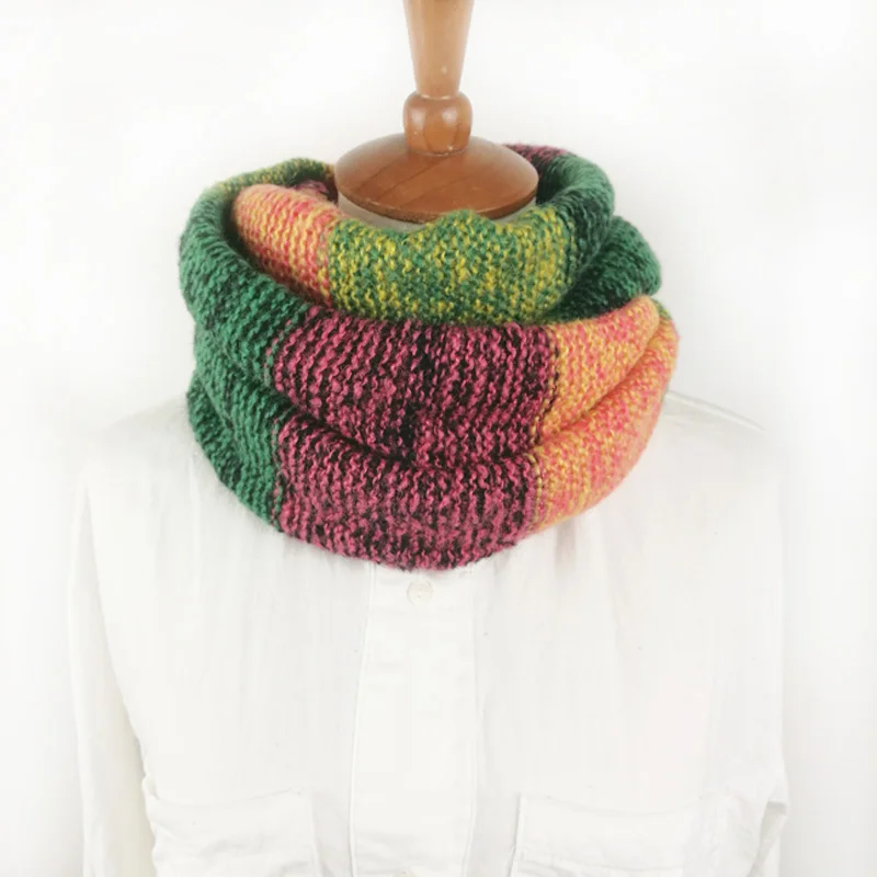 Шарф leo anvi Женский шерстяной вязаный зимний |