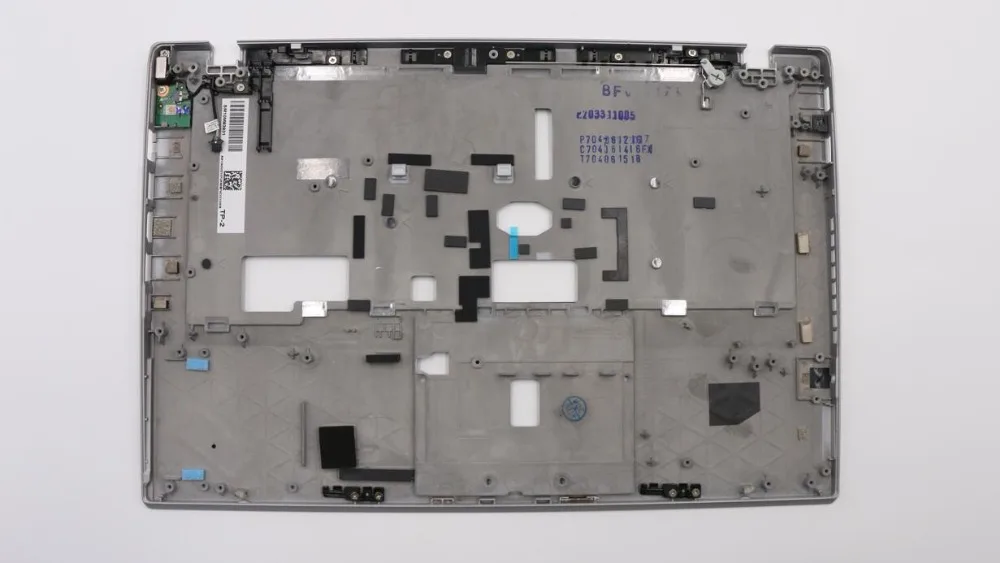 Новинка перегородка для клавиатуры Lenovo Thinkpad T470S серебристая без отпечатков