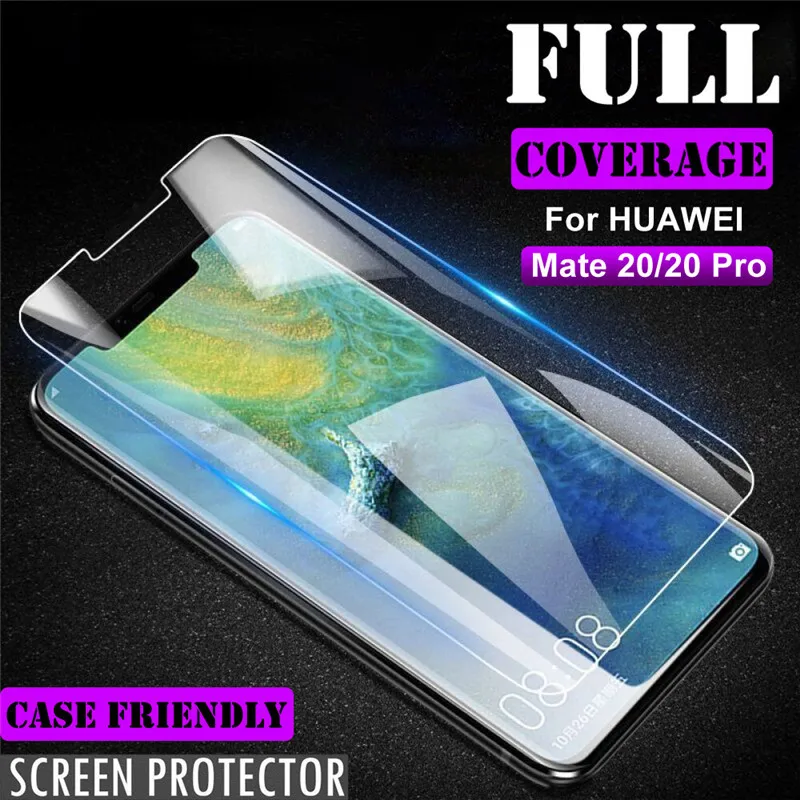Защитная пленка на весь экран для huawei mate 20 Pro ультратонкая мягкая из ПЭТ 5D