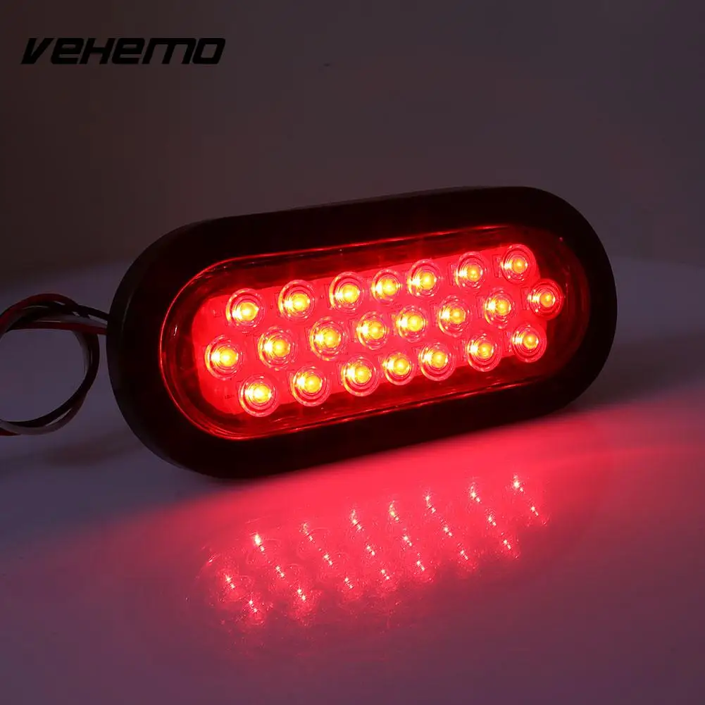 

Vehemo 22LED Reverse Lamps Rear Lamps Stop Indicator Warning Lights Durable Tail Lights Truck