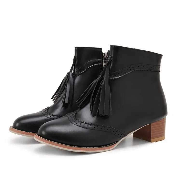 Модные женские ботинки на высоком каблуке в европейском и американском стиле