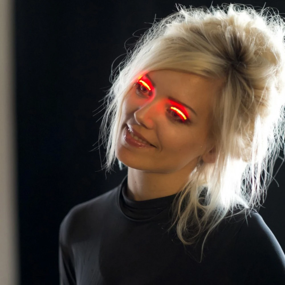 Новый светодиодный свет ресниц светящиеся Сияющие ресницы для вечерние макияж